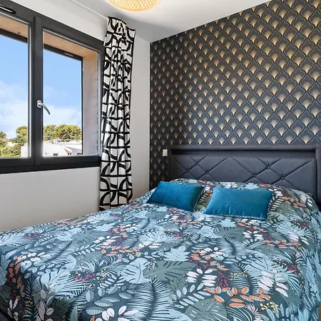 Reves Bleus, T2 Proche Des Sablettes, Clim, Wifi, Place De Parking Apartment La Seyne-sur-Mer